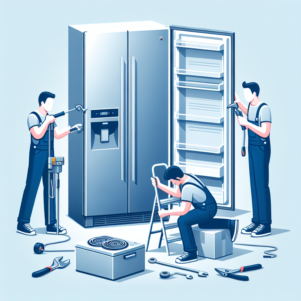 Kühlschrank-Installation