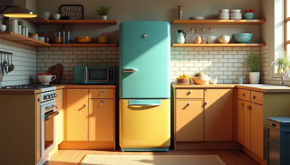 Kühlschrank retro: Stylische Designs für jede Küche!